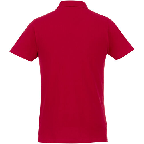 Helios Poloshirt Für Herren , rot, Piqué Strick 100% BCI Baumwolle, 180 g/m2, M, , Bild 5