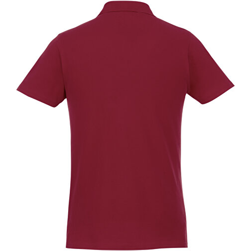 Helios Poloshirt Für Herren , bordeaux, Piqué Strick 100% BCI Baumwolle, 180 g/m2, XXL, , Bild 4