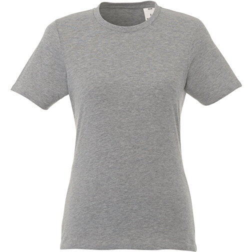 Heros T-Shirt Für Damen , heather grau, Single jersey Strick 90% Baumwolle, 10% Viskose, 150 g/m2, XL, , Bild 3