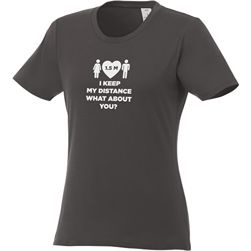 Heros T-Shirt Für Damen , storm grey, Single jersey Strick 100% BCI Baumwolle, 150 g/m2, XXL, , Bild 3
