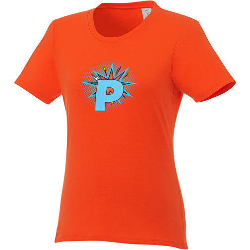 Heros T-Shirt Für Damen , orange, Single jersey Strick 100% BCI Baumwolle, 150 g/m2, L, , Bild 2