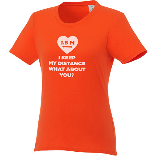 Heros T-Shirt Für Damen , orange, Single jersey Strick 100% BCI Baumwolle, 150 g/m2, S, , Bild 3