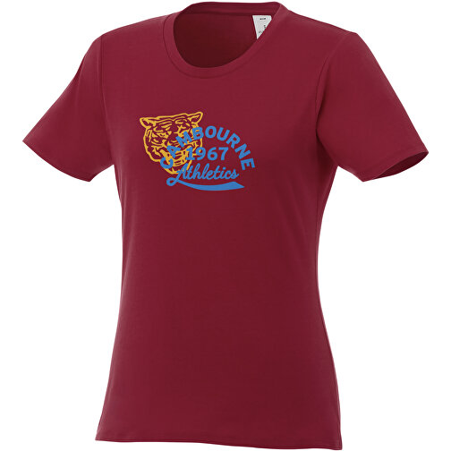 Heros T-Shirt Für Damen , bordeaux, Single jersey Strick 100% BCI Baumwolle, 150 g/m2, L, , Bild 2