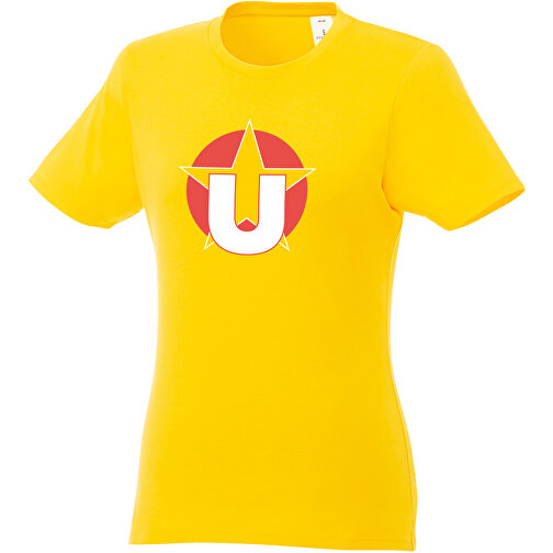 Heros T-Shirt Für Damen , gelb, Single jersey Strick 100% BCI Baumwolle, 150 g/m2, XL, , Bild 2