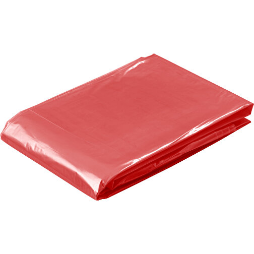 SANDRA. Regenponcho , rot, Kunststoff, 0,40cm (Höhe), Bild 1