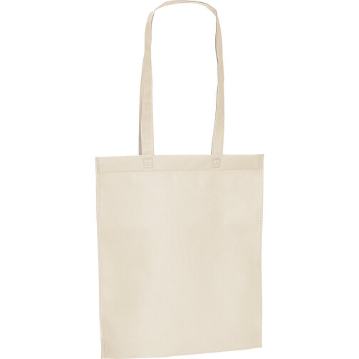 CANARY. Einkaufstasche , beige, Non Woven: 80 g/m², 0,08cm (Höhe), Bild 1