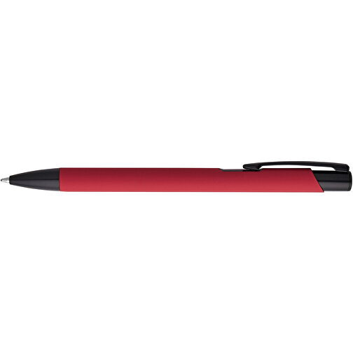 POPPINS. Kugelschreiber Aus Aluminium Und Gummi , rot, Aluminium, , Bild 3