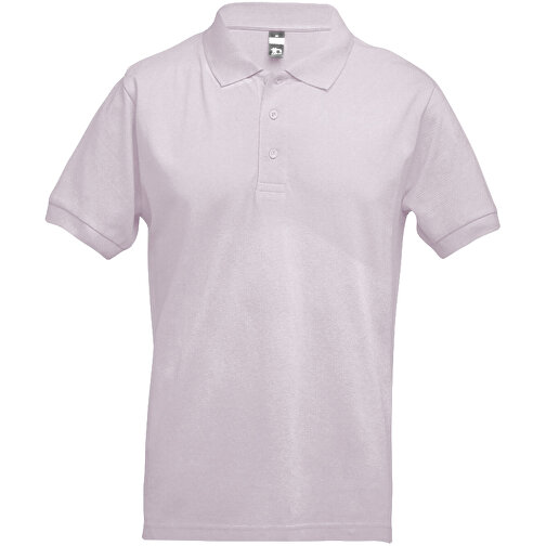THC ADAM 3XL. Herren Poloshirt , pastellrosa, Baumwolle und Polyester, 3XL, , Bild 1