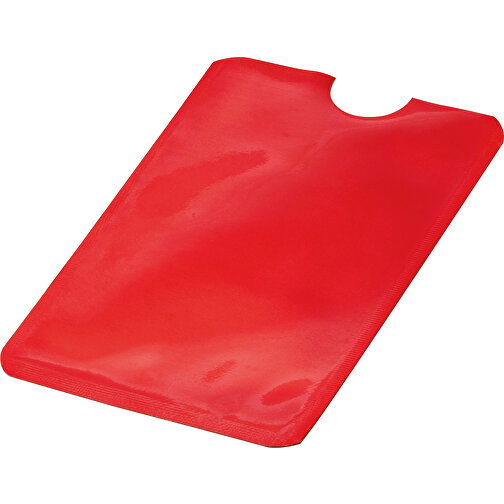 MEITNER. Kartenhalter Aus Aluminium Mit RFID-Sperre , rot, Aluminium, , Bild 1