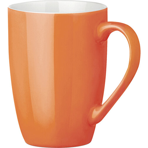 CINANDER. Tasse Aus Keramik 370 ML , orange, Keramik, , Bild 1