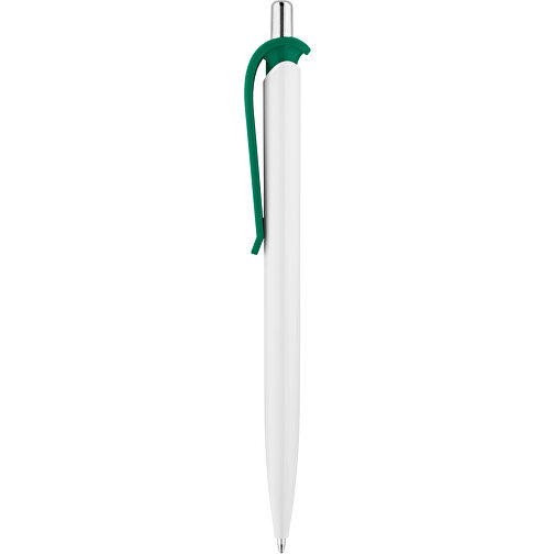ANA. ABS-Kugelschreiber Mit Clip , grün, ABS Kunststoff, , Bild 1