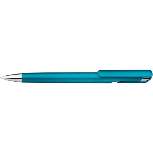 MAYON. Kugelschreiber Mit Clip , hellblau, Kunststoff, , Bild 3