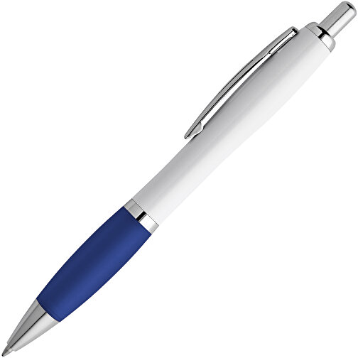 MOVE BK. Kugelschreiber Mit Clip Und Metall Applikationen , blau, Kunststoff, , Bild 2