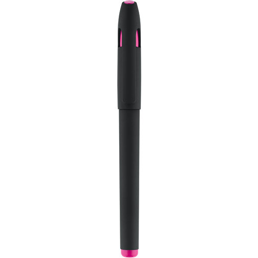 SPACIAL. Kugelschreiber Mit Kappe Aus ABS , rosa, ABS, , Bild 1