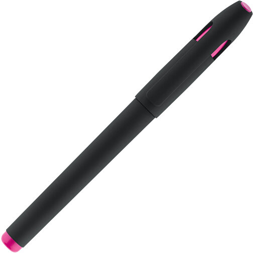 SPACIAL. Kugelschreiber Mit Kappe Aus ABS , rosa, ABS, , Bild 2