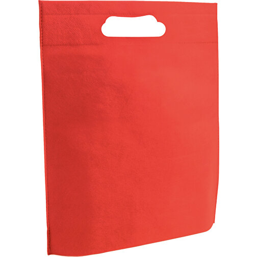 ROTERDAM. Einkaufstasche Aus Non-woven , rot, Non Woven: 80 g/m², , Bild 1