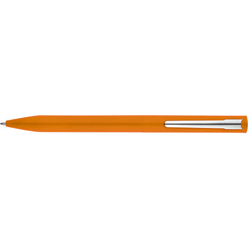 WASS. Aluminium-Kugelschreiber Mit Drehmechanik , orange, Aluminium, , Bild 3