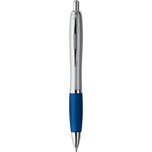 SWING. Kugelschreiber Mit Clip Aus Metall , blau, Kunststoff, , Bild 1