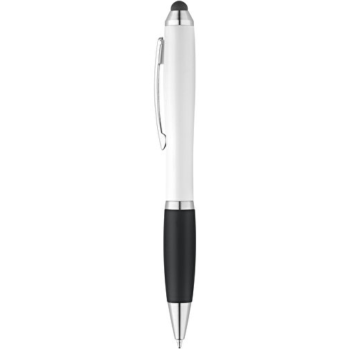 SANS BK. Kugelschreiber Mit Clip Aus Metall , schwarz, Kunststoff, 13,50cm (Länge), Bild 1