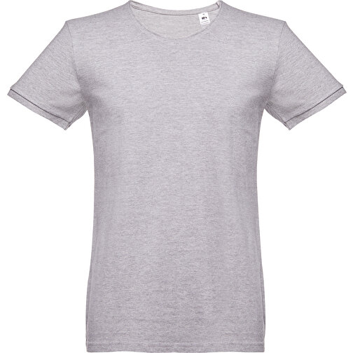 THC SAN MARINO. Herren T-shirt , hellgrau melliert, 100% Baumwolle, S, 69,00cm x 51,00cm (Länge x Breite), Bild 1