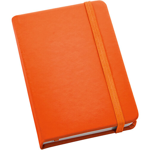 MEYER. Pocket Notizbuch Mit Unlinierten Blättern , orange, Lederimitation, , Bild 1