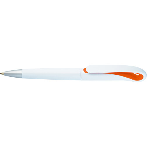 TOUCAN. Kugelschreiber Mit Drehmechanik Und Clip , orange, Kunststoff, , Bild 3