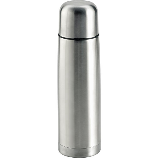 KARPOV. 500-ml-Thermosflasche Aus Rostfreiem Stahl , silber, Edelstahl, , Bild 1