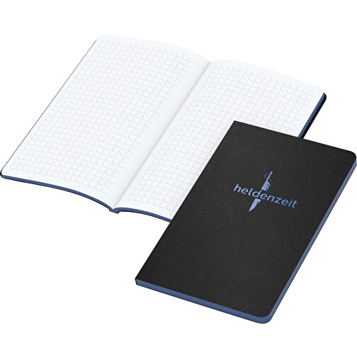 Notesbog Tablet-bog Slim Pocket Bestseller, medium blå, Billede 1