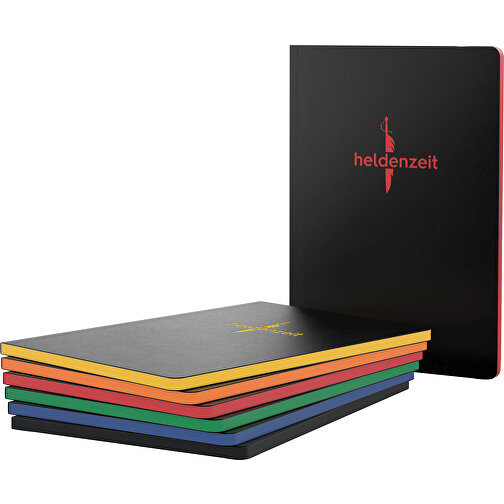 Notebook Tablet-Book Slim A5 Bestseller, noir, Image 2