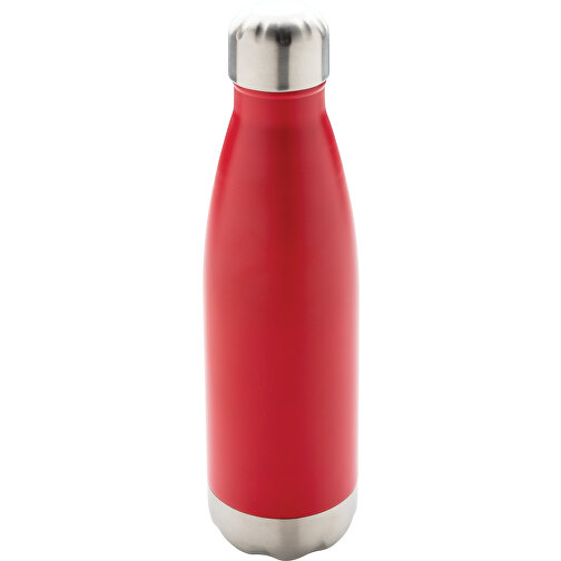 Vakuumisolierte Stainless Steel Flasche, Rot , rot, Edelstahl, 25,80cm (Höhe), Bild 1
