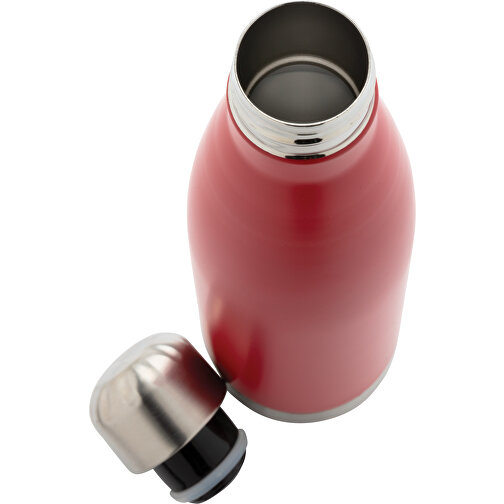 Vakuumisolierte Stainless Steel Flasche, Rot , rot, Edelstahl, 25,80cm (Höhe), Bild 4