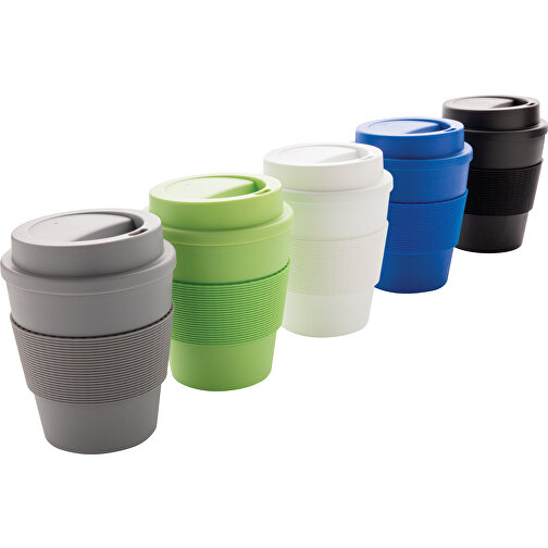 Mug en PP recyclable avec couvercle à vis 350ml, Image 5