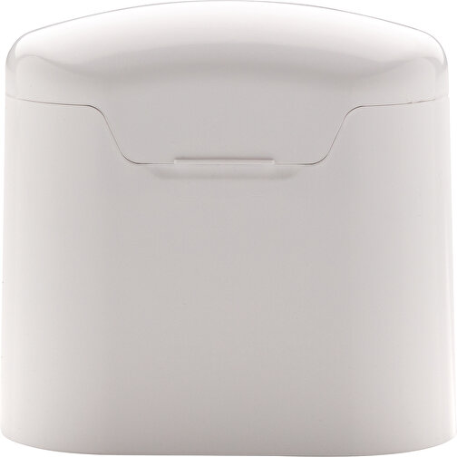 Liberty Kabellose Kopfhörer In Ladebox, Weiß , weiß, ABS, 3,40cm x 6,20cm (Länge x Höhe), Bild 2