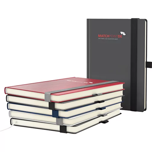 Carnet de notes Vision-Book crème A5 x.press blanc, sérigraphie numérique, Image 2