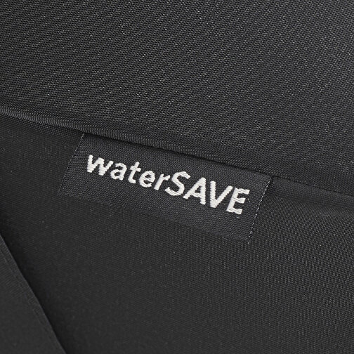 AC-Midsize-Stockschirm FARE® Style , Fare, schwarz-orange, 100% Polyester-Pongee (recycelt & waterSAVE®), , Bild 5