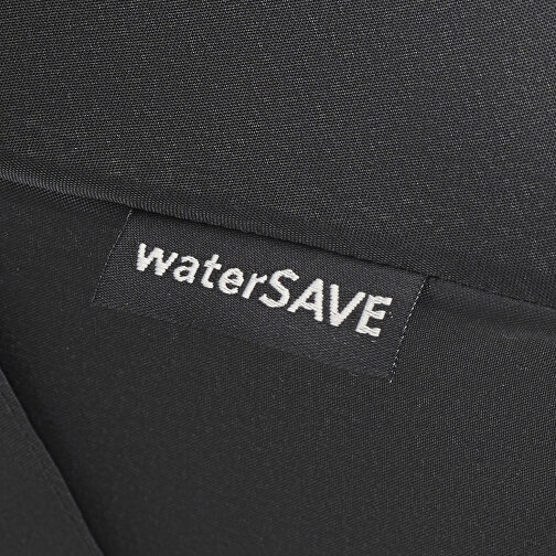 AC-Stockschirm Colorline , Fare, schwarz-weiss, 100% Polyester-Pongee (recycelt & waterSAVE®), , Bild 3