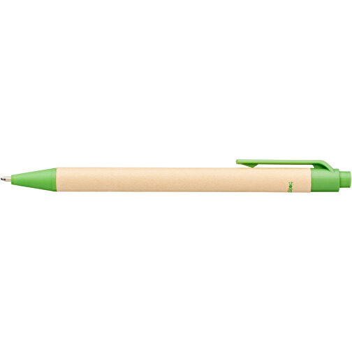 Berk Kugelschreiber Aus Recyceltem Karton Und Mais , Green Concept, grün, Recycelter Karton, Getreide Kunststoff, 14,00cm (Länge), Bild 8