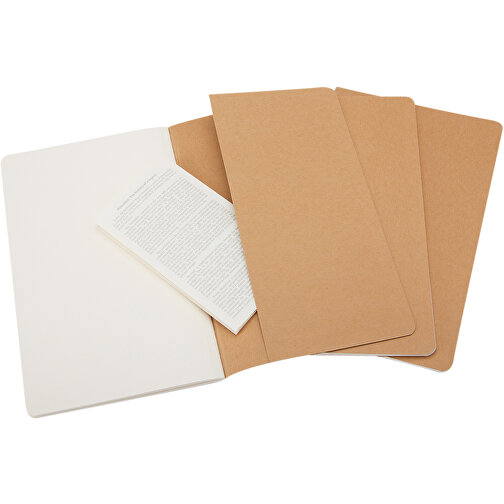 Moleskine Cahier Journal L – Blanko , Moleskine, kraftpapier, Karton, 21,00cm x 0,67cm x 13,00cm (Länge x Höhe x Breite), Bild 5