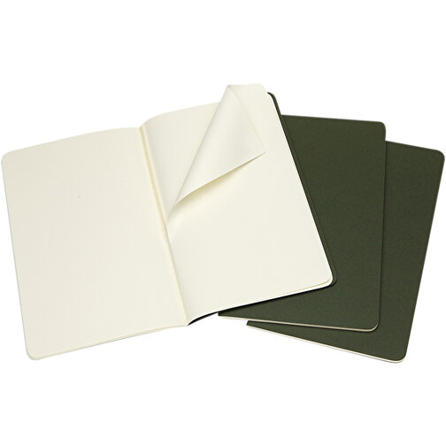 Moleskine Cahier Journal L – Blanko , Moleskine, myrtengrün, Karton, 21,00cm x 0,67cm x 13,00cm (Länge x Höhe x Breite), Bild 6