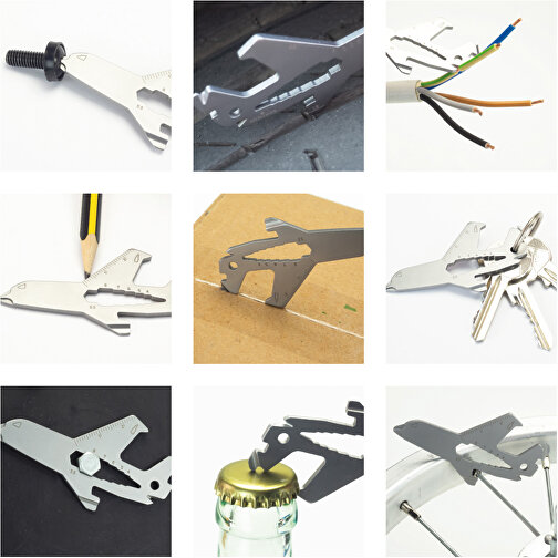 Set de cadeaux / articles cadeaux : ROMINOX® Key Tool Airplane (18 functions) emballage à motif Su, Image 4