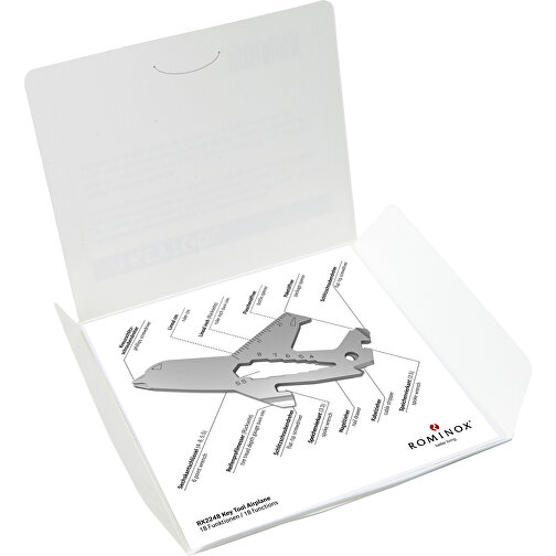 Set de cadeaux / articles cadeaux : ROMINOX® Key Tool Airplane (18 functions) emballage à motif Fa, Image 8
