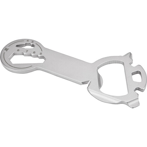 ROMINOX® Key Tool Snake (18 Funktionen) (Einzelhandel) , Edelstahl, 7,00cm x 0,23cm x 3,20cm (Länge x Höhe x Breite), Bild 7