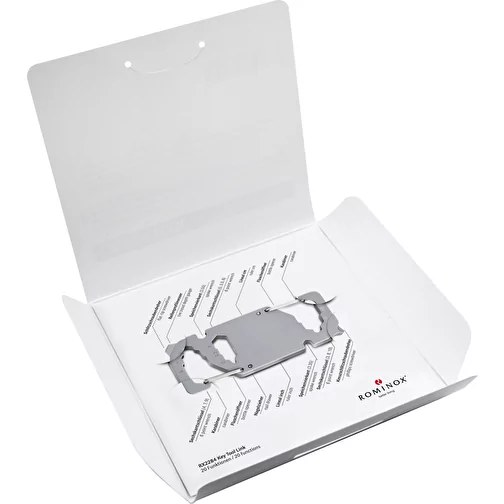 Set de cadeaux / articles cadeaux : ROMINOX® Key Tool Link (20 functions) emballage à motif Happy , Image 8