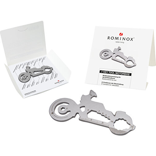 Set de cadeaux / articles cadeaux : ROMINOX® Key Tool Motorbike (21 functions) emballage à motif H, Image 2