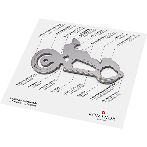 Set de cadeaux / articles cadeaux : ROMINOX® Key Tool Motorbike (21 functions) emballage à motif H, Image 3