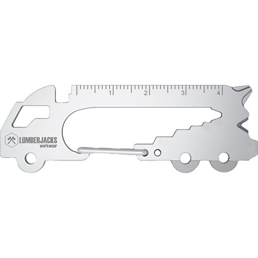 Set de cadeaux / articles cadeaux : ROMINOX® Key Tool Truck (22 functions) emballage à motif Happy, Image 11