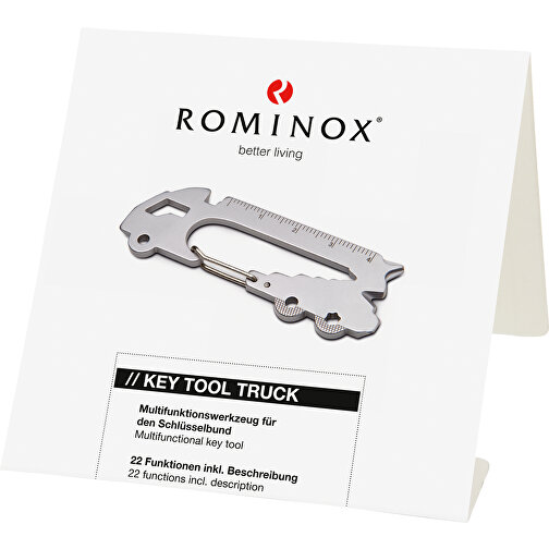 Set de cadeaux / articles cadeaux : ROMINOX® Key Tool Truck (22 functions) emballage à motif Happy, Image 5