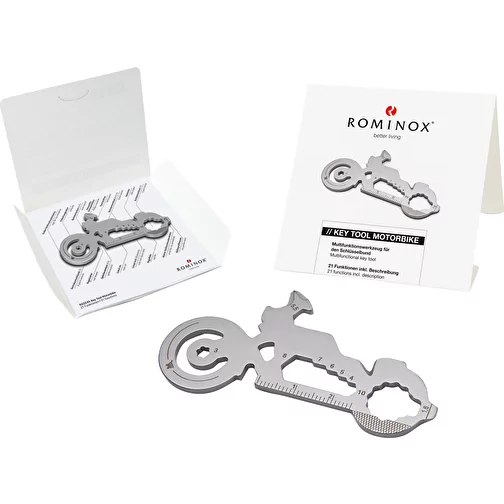 Set de cadeaux / articles cadeaux : ROMINOX® Key Tool Motorbike (21 functions) emballage à motif O, Image 2