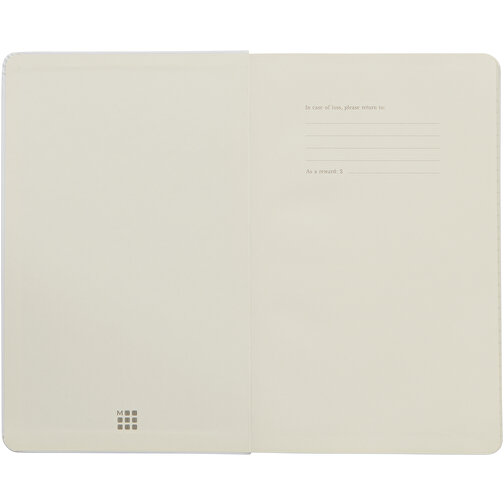Moleskine Classic Hardcover Notizbuch L – Liniert , Moleskine, weiß, Lederimitat Papier, 21,00cm x 1,50cm x 13,00cm (Länge x Höhe x Breite), Bild 27