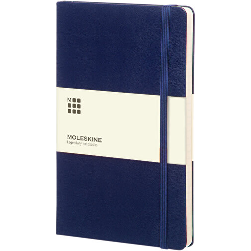 Moleskine Classic Hardcover Notizbuch L – Liniert , Moleskine, berliner blau, Lederimitat Papier, 21,00cm x 1,50cm x 13,00cm (Länge x Höhe x Breite), Bild 1